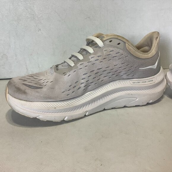 Women's Hoka One One Kawana Running Shoes Size 8B White - Picture 4 of 11